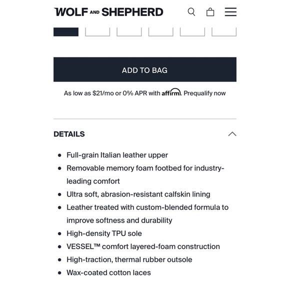 Wolf & Shepherd Cruise sneakers navy blue NWT 7 - Picture 4 of 14